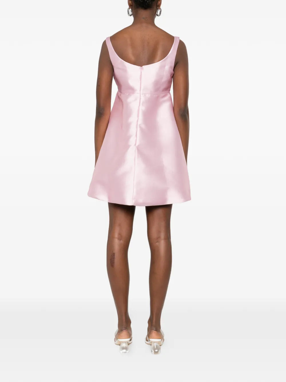 Marquesalmeida Printed Balloon Sleeve Dress