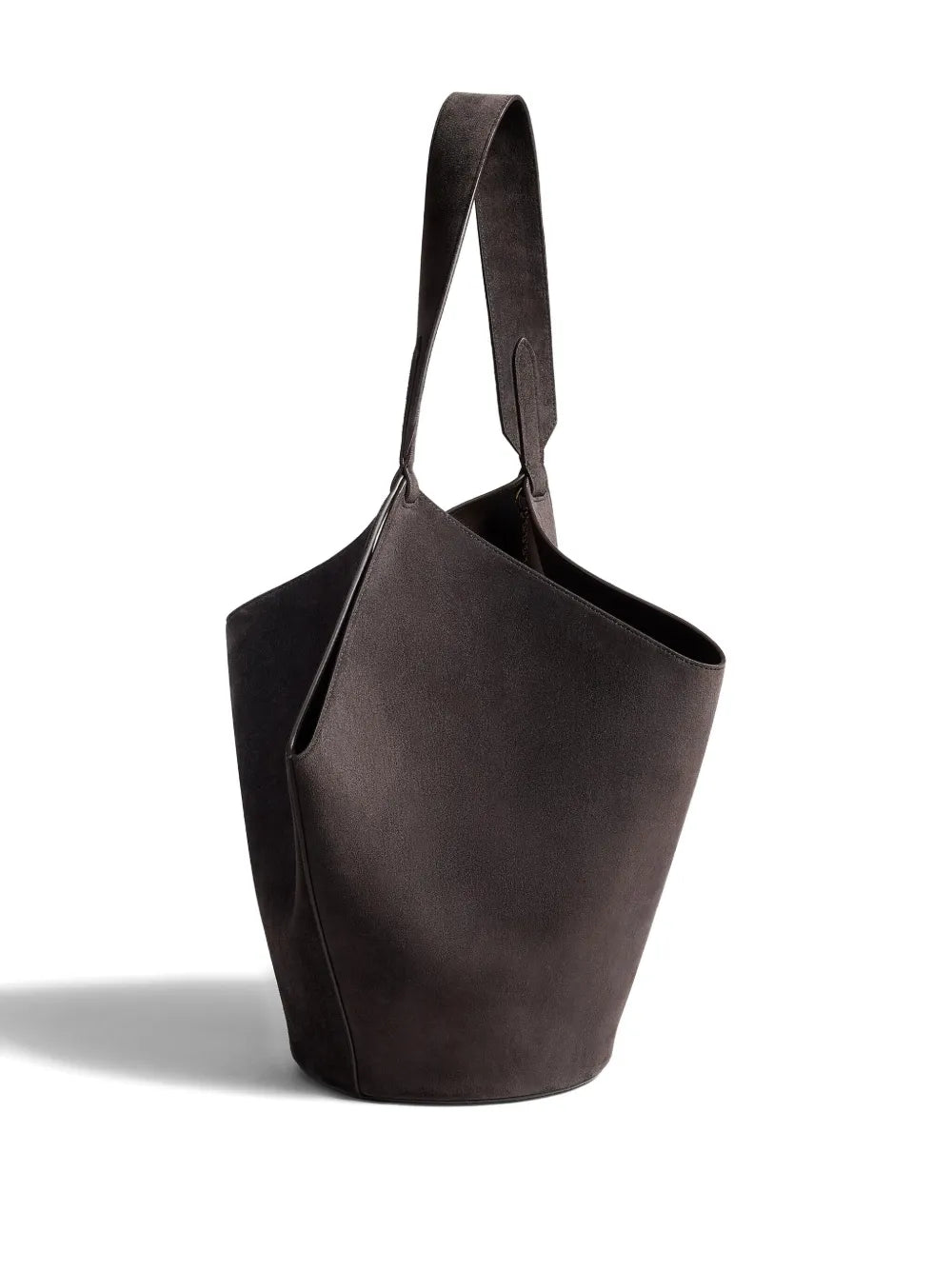 Khaite Suede Shoulder Bag