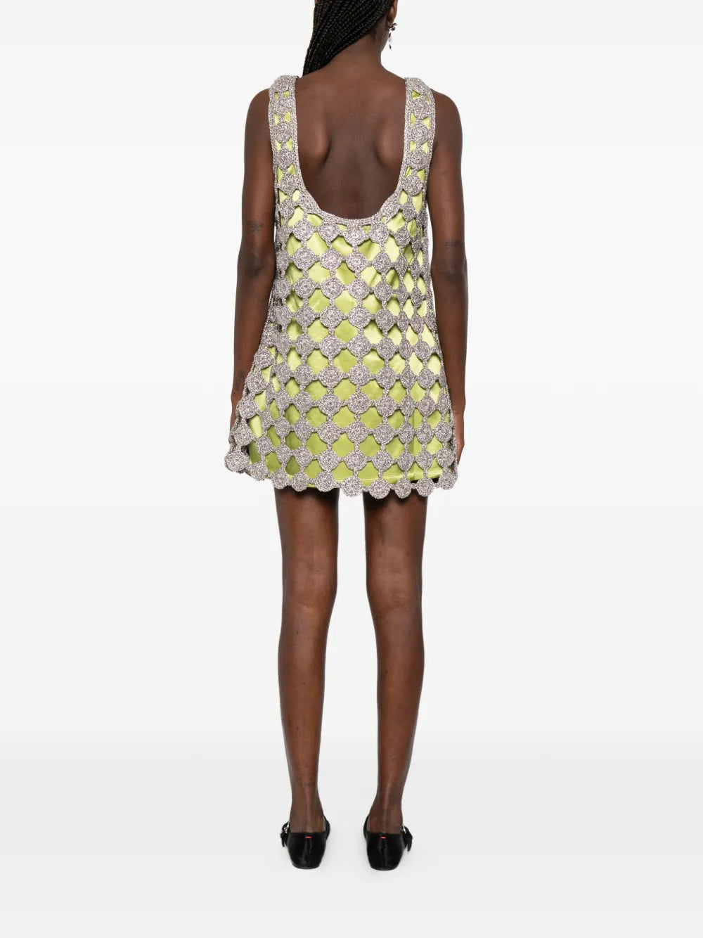 Simon Miller Sina Crochet Mini Dress