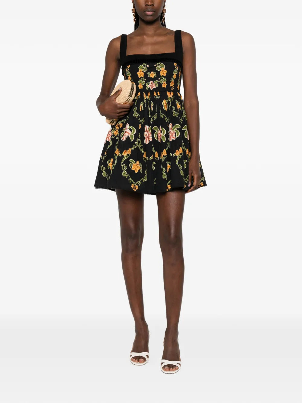Agua By Agua Bendita Barbara Floral Mini Dress