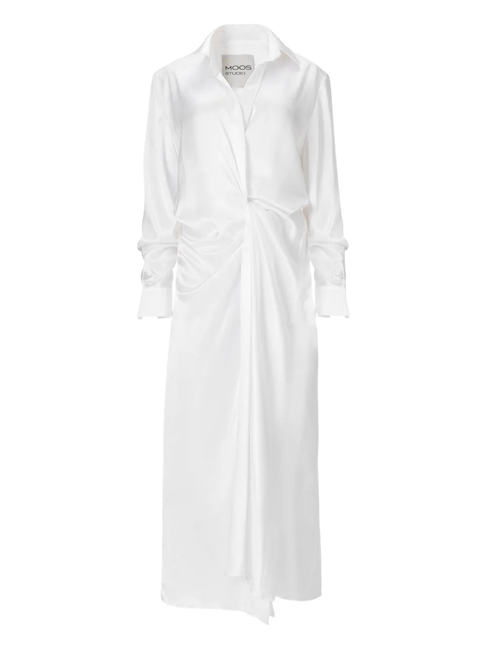Moos Studio Endless Kiss Maxi Shirt Dress