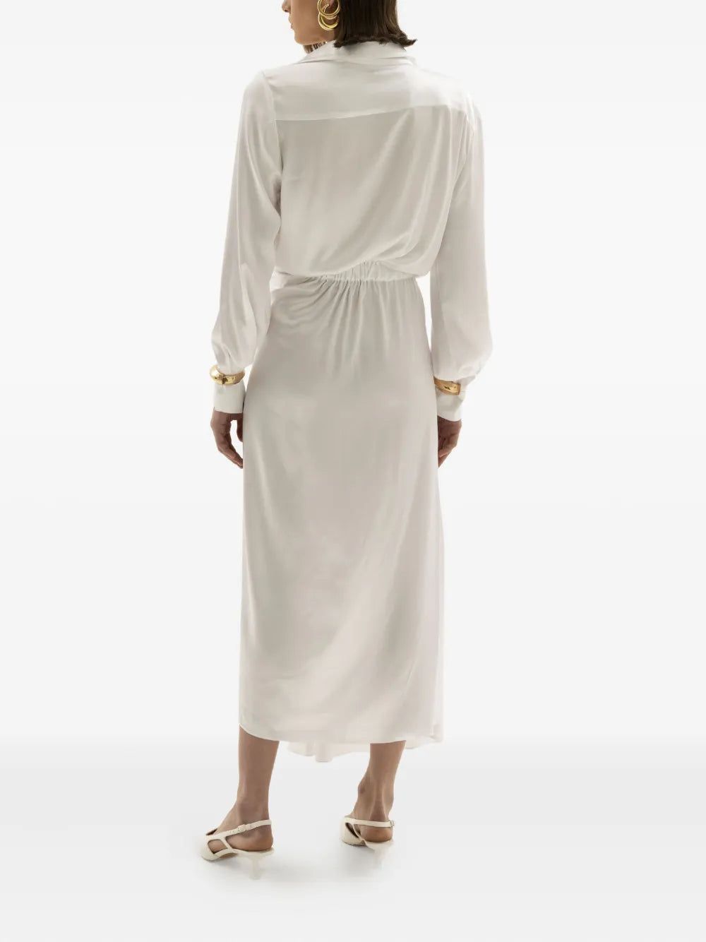 Moos Studio Endless Kiss Maxi Shirt Dress