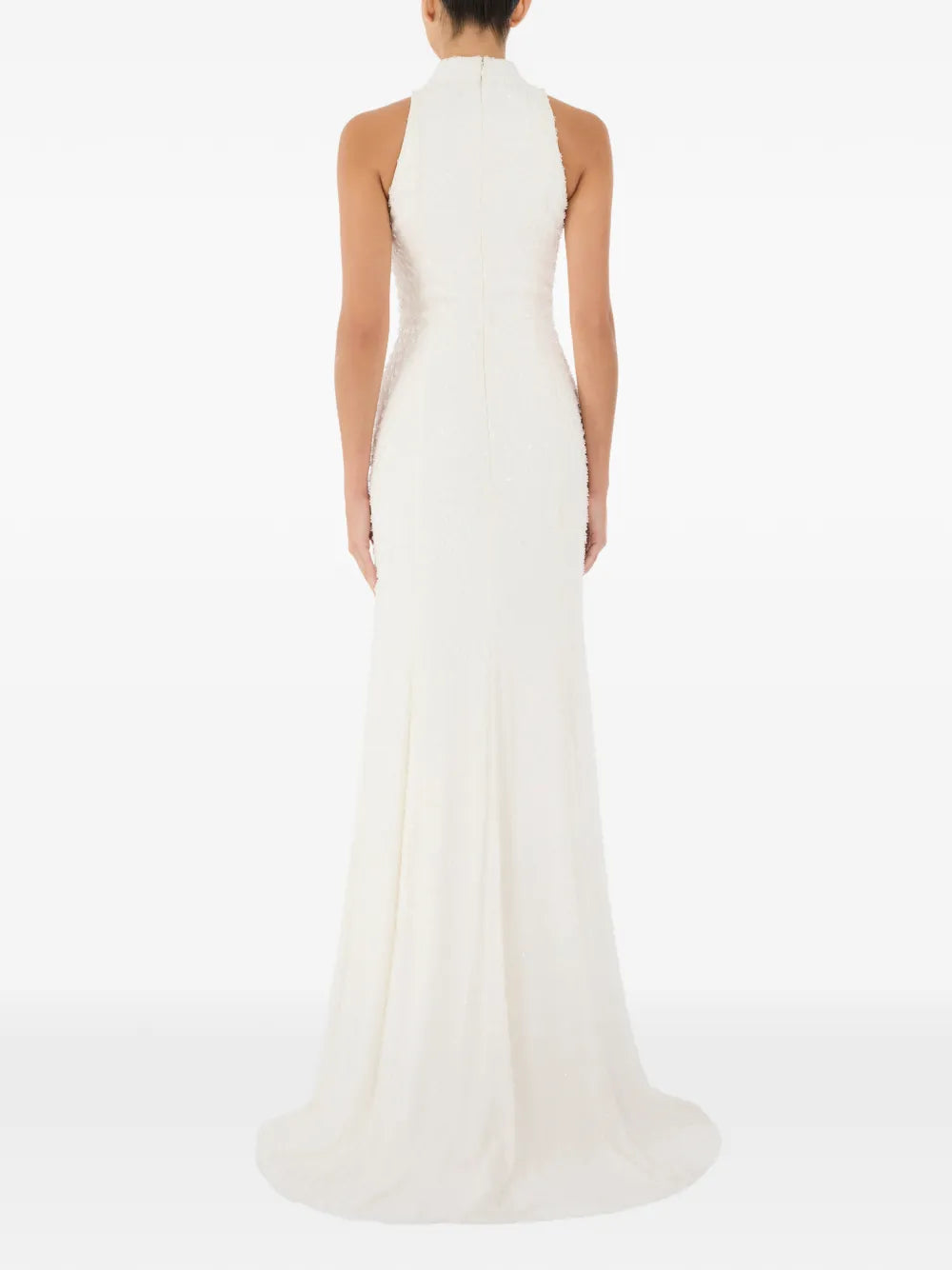 Jenny Packham Mischief Embellished High Neck Maxi Dress