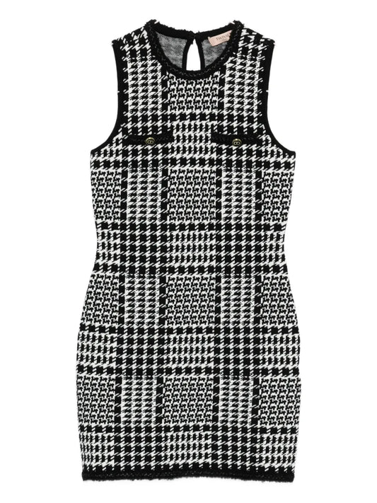 Twinset Checked Mini Dress