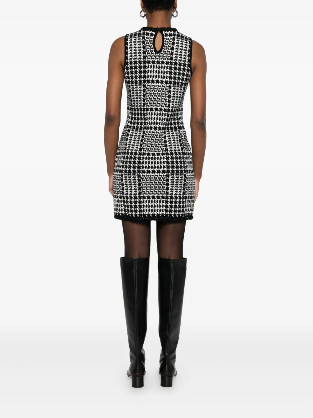 Twinset Checked Mini Dress