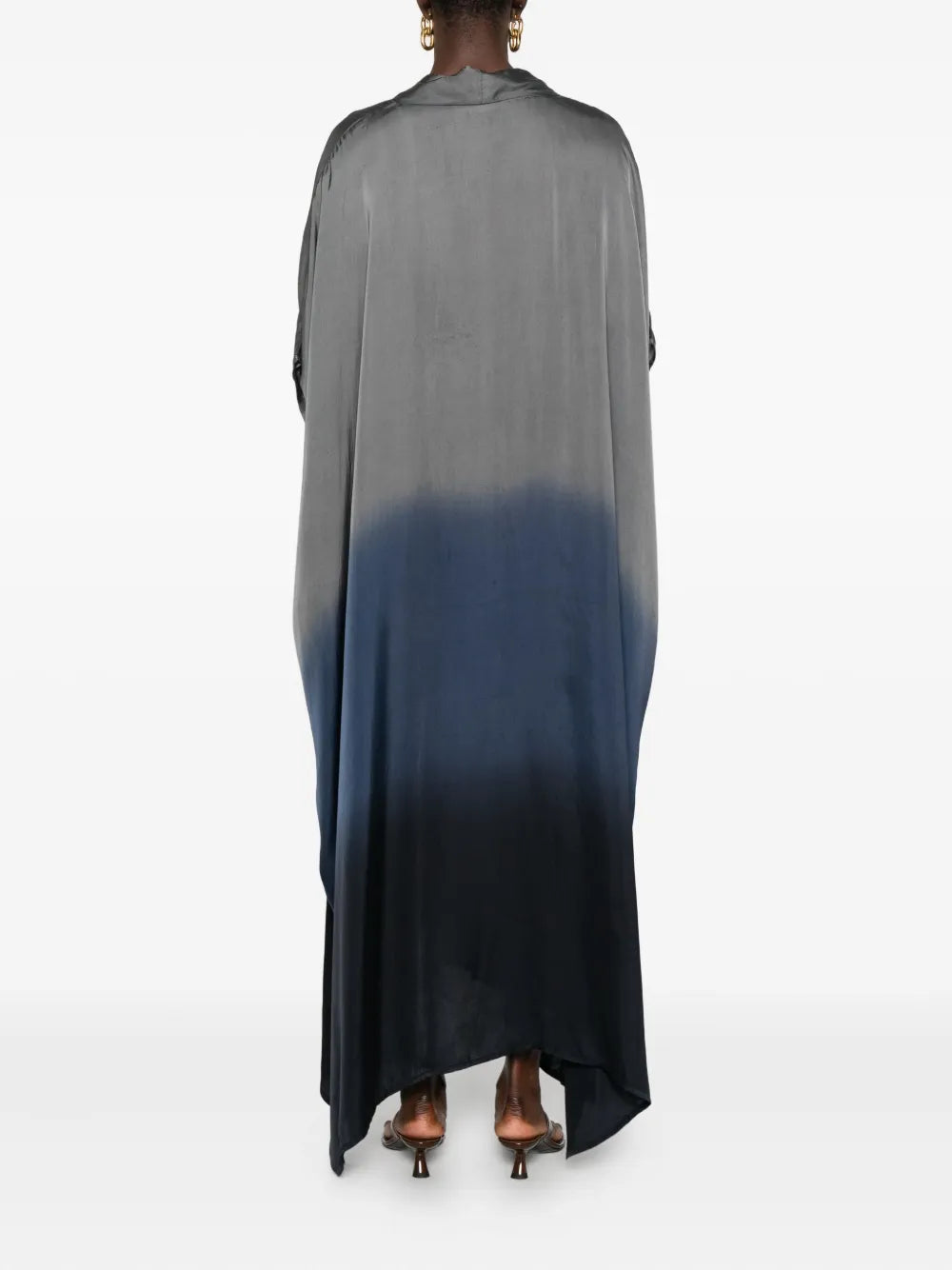Yavi V Neck Ombre Dress
