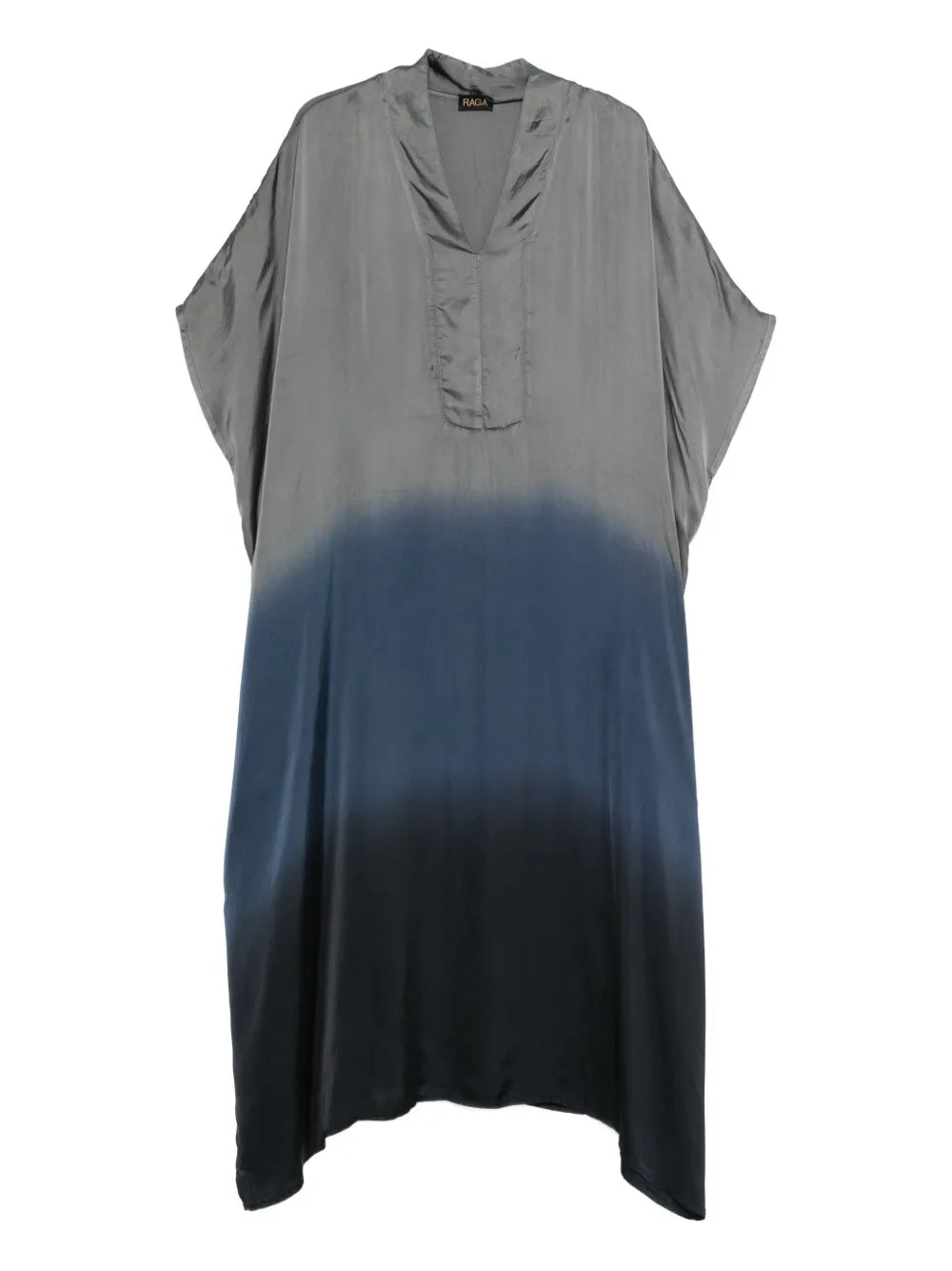 Yavi V Neck Ombre Dress