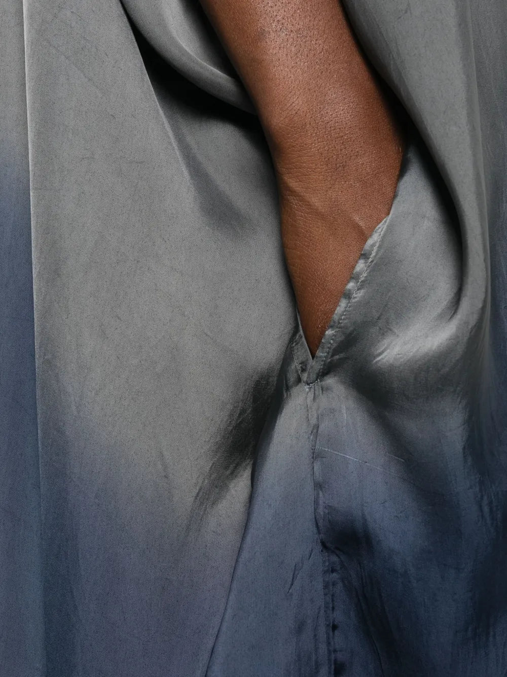 Yavi V Neck Ombre Dress