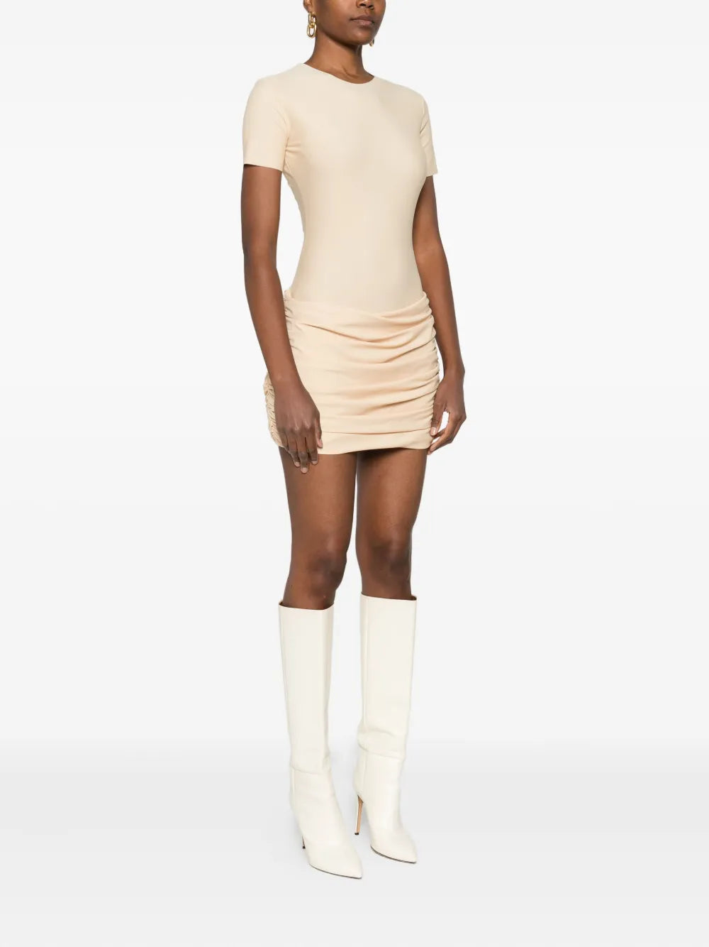 Medeea Ruched Mini Dress