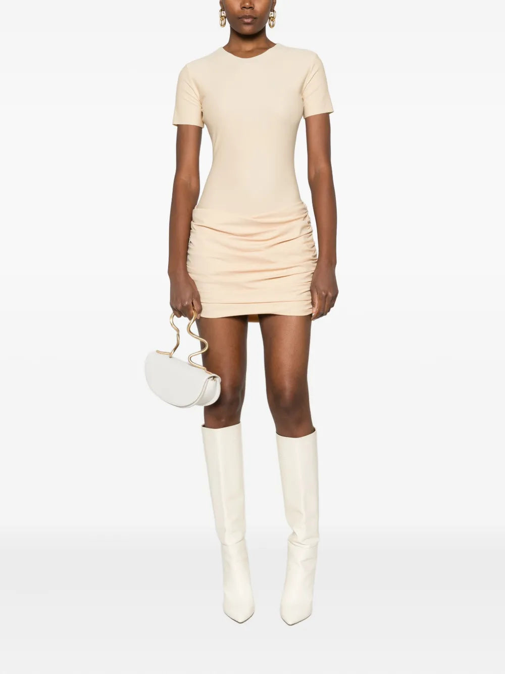 Medeea Ruched Mini Dress