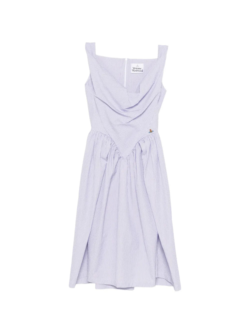 Vivienne Westwood Sunday Striped Pattern Mini Dress