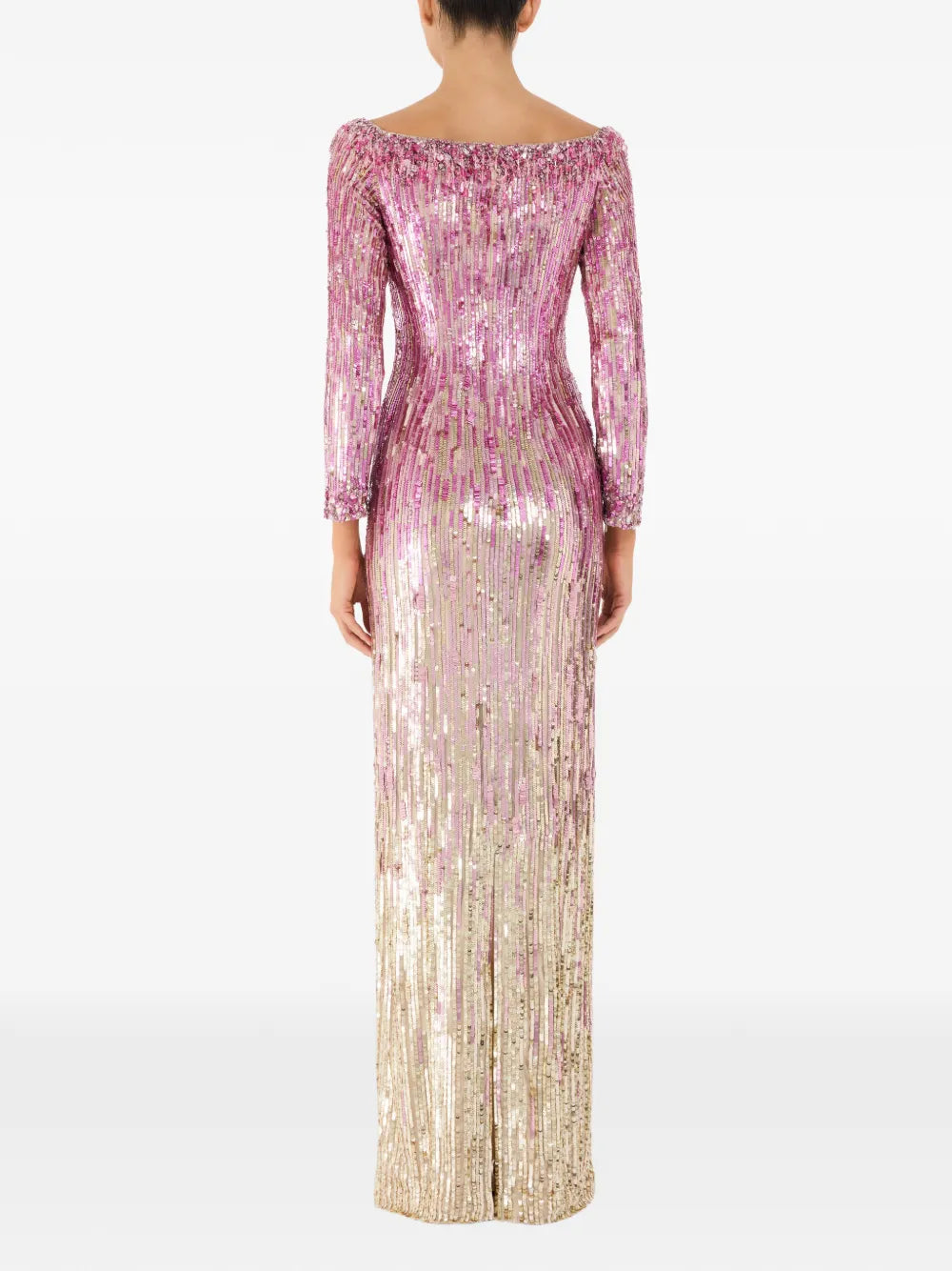 Jenny Packham Marnie Sequin Maxi Dress
