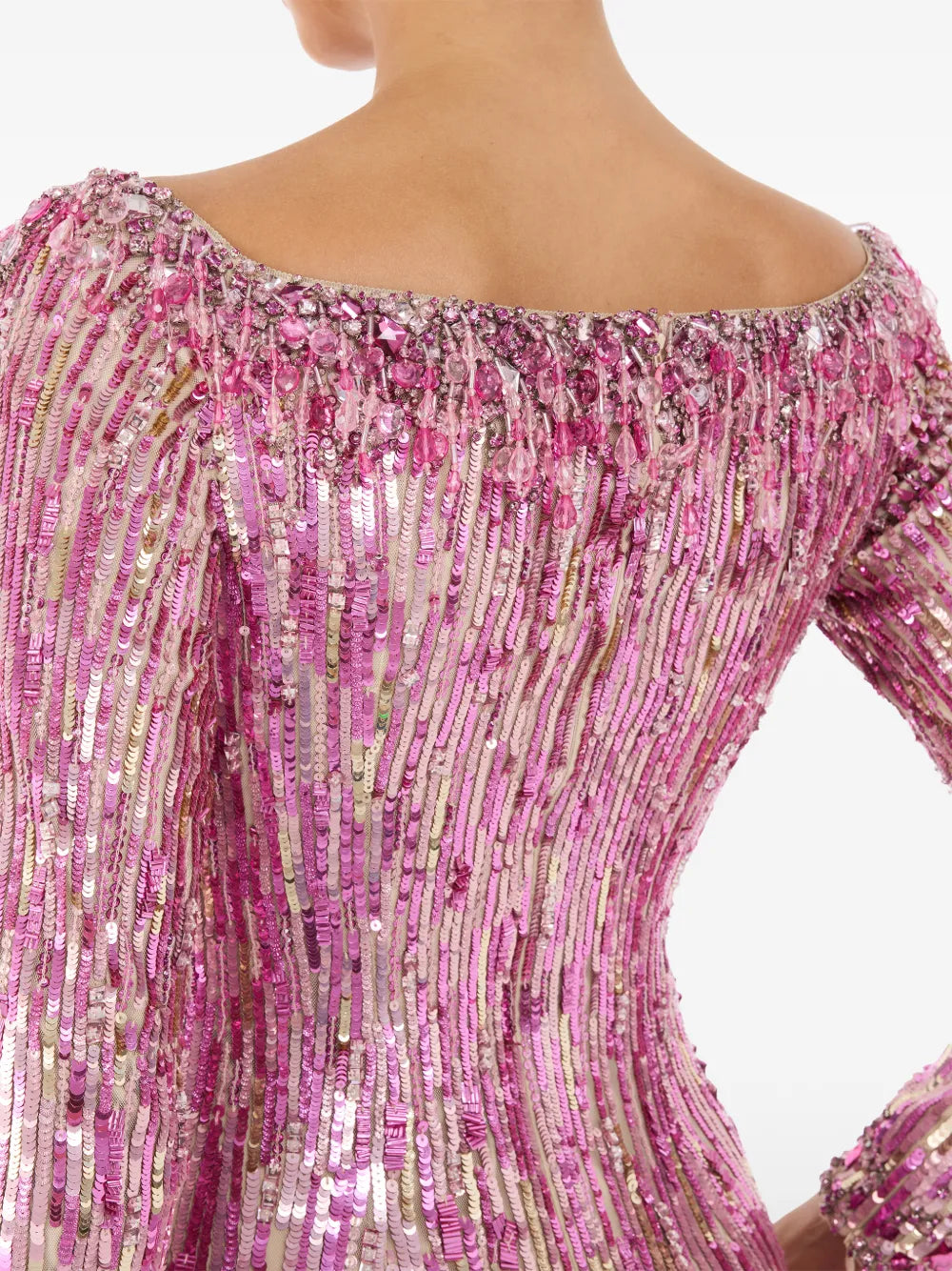 Jenny Packham Marnie Sequin Maxi Dress