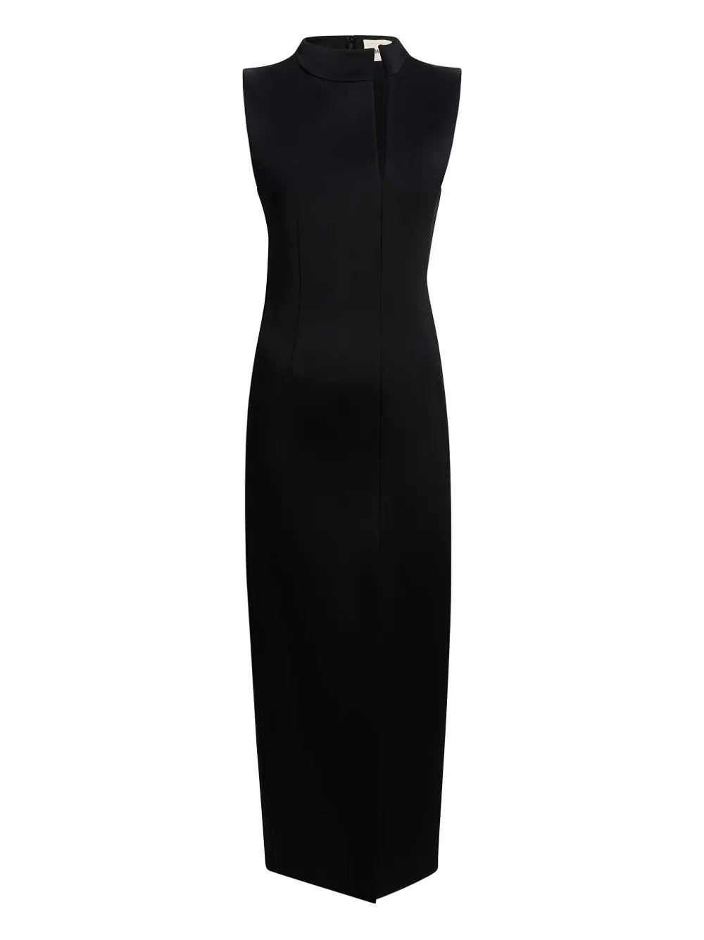 Khaite Slit Detail Sleeveless Midi Dress