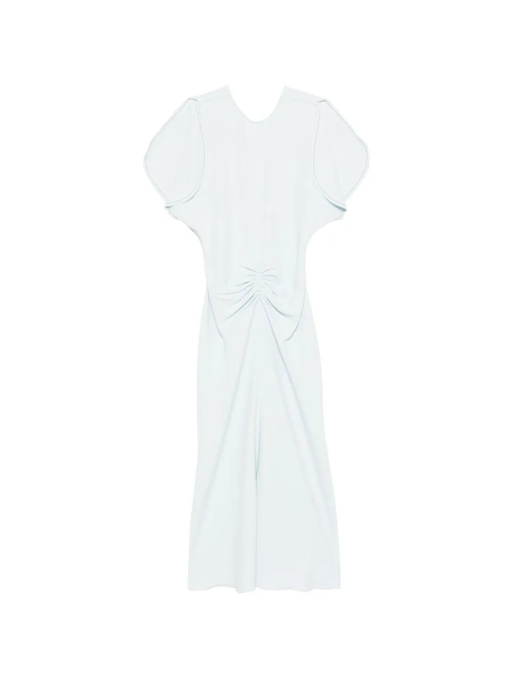 Victoria Beckham Gathered Waist Midi Dress
