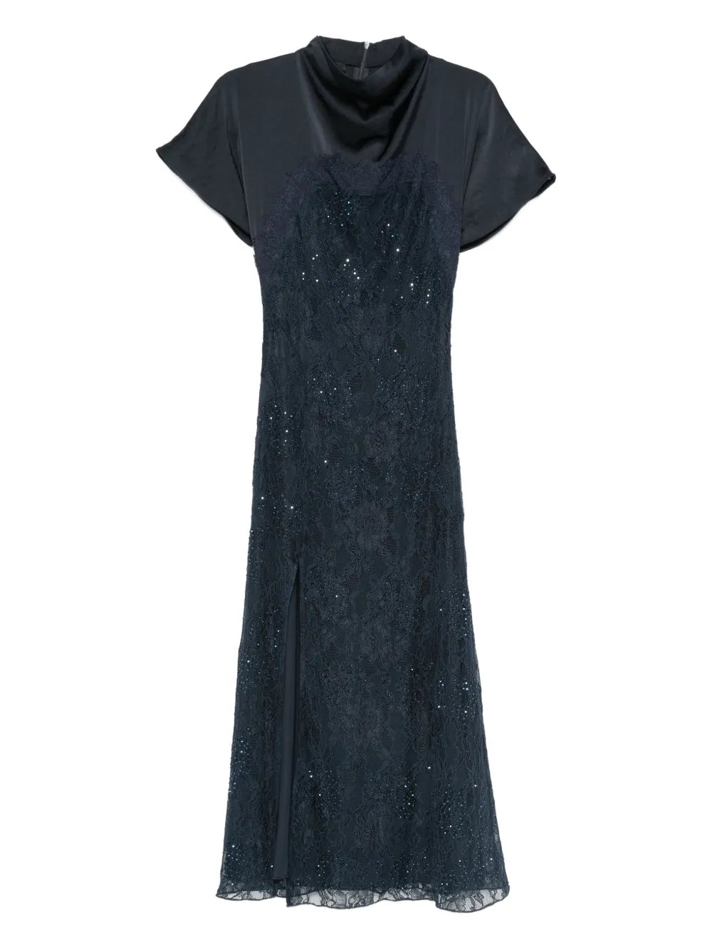 Pinko Floral Lace Sequin Dress