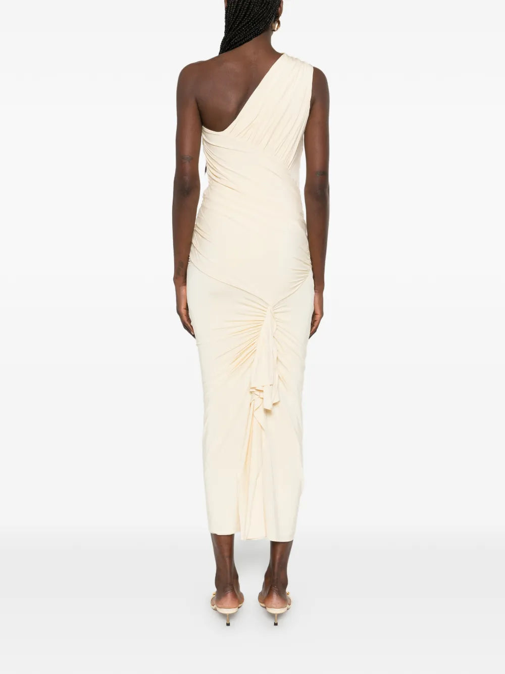Tove One Shoulder Ruched Dress