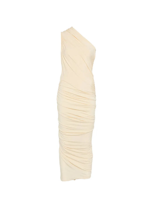 Tove One Shoulder Ruched Dress