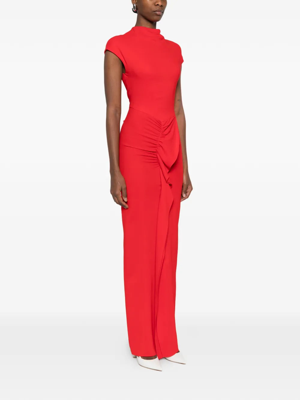Tove Beth Draped Maxi Dress
