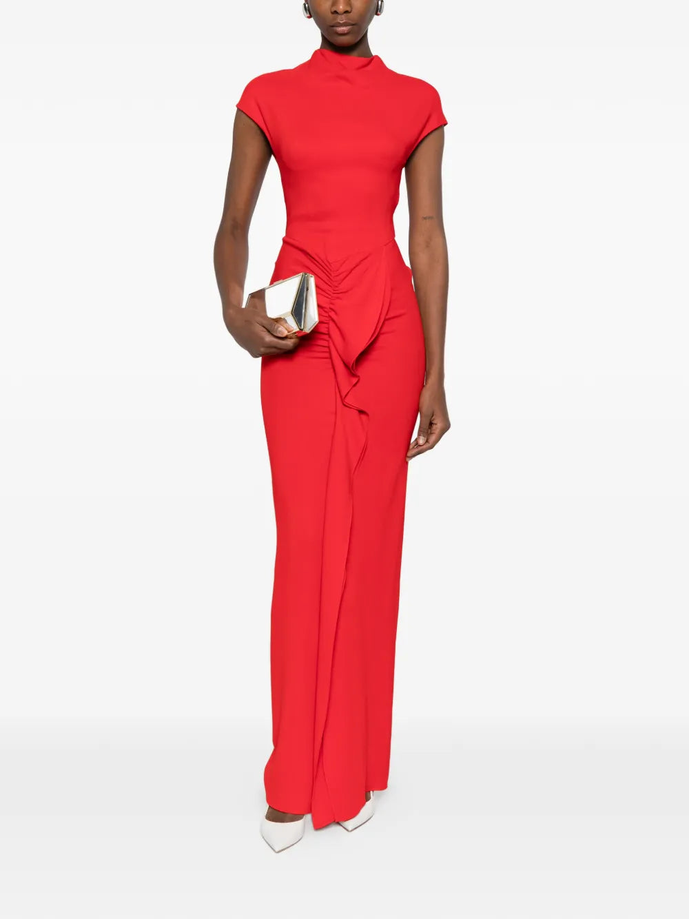 Tove Beth Draped Maxi Dress