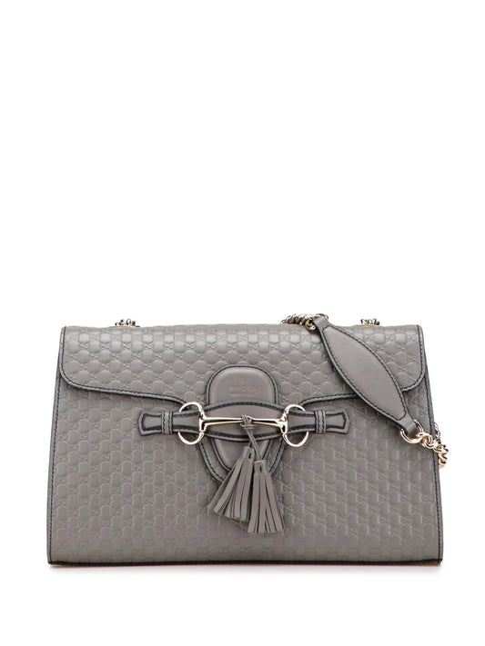 Gucci Pre Owned 2016 2025 Medium Microguccissima Emily Shoulder Bag