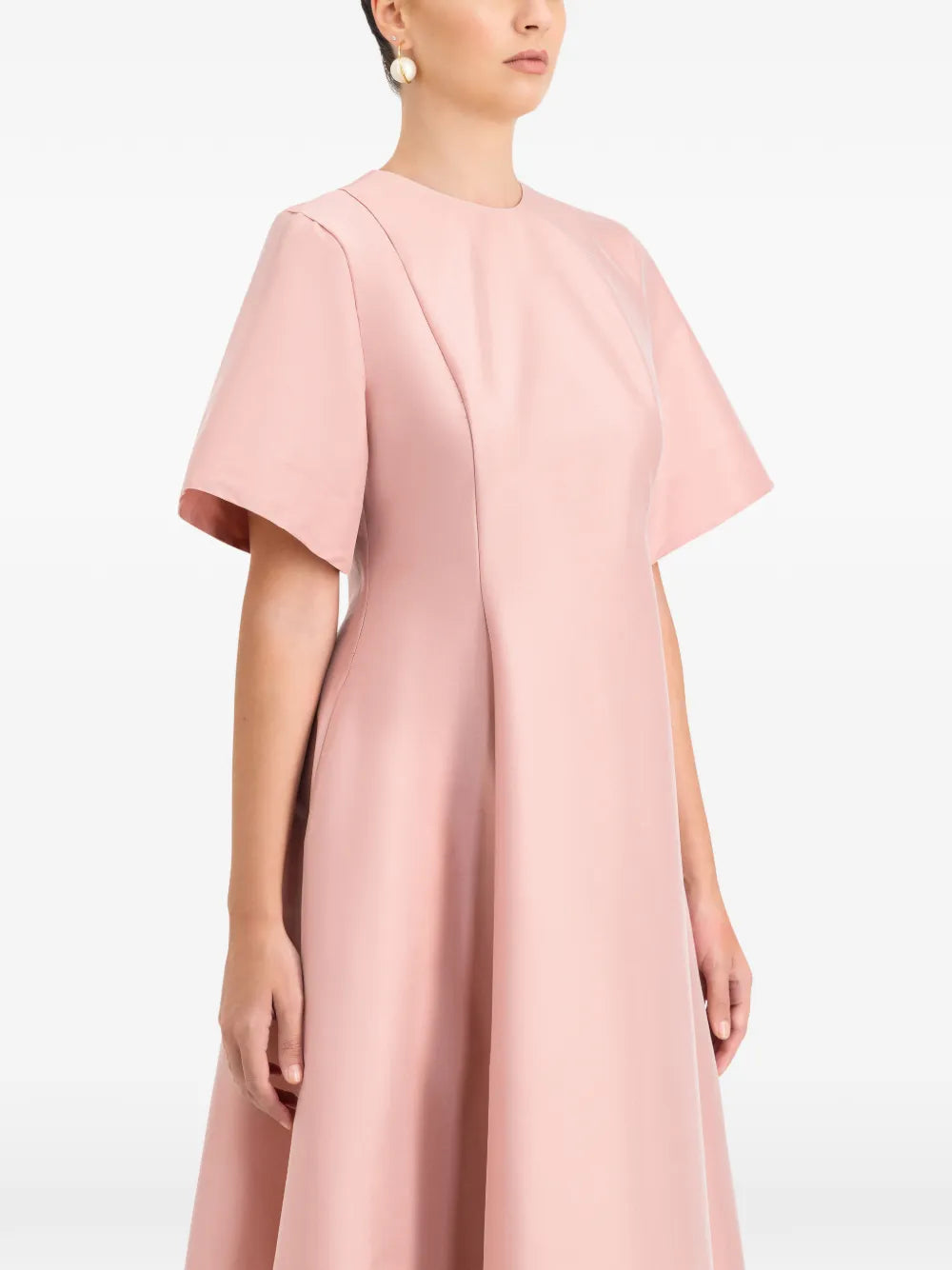Bernadette Madeline Flared Short Sleeve Maxi Dress