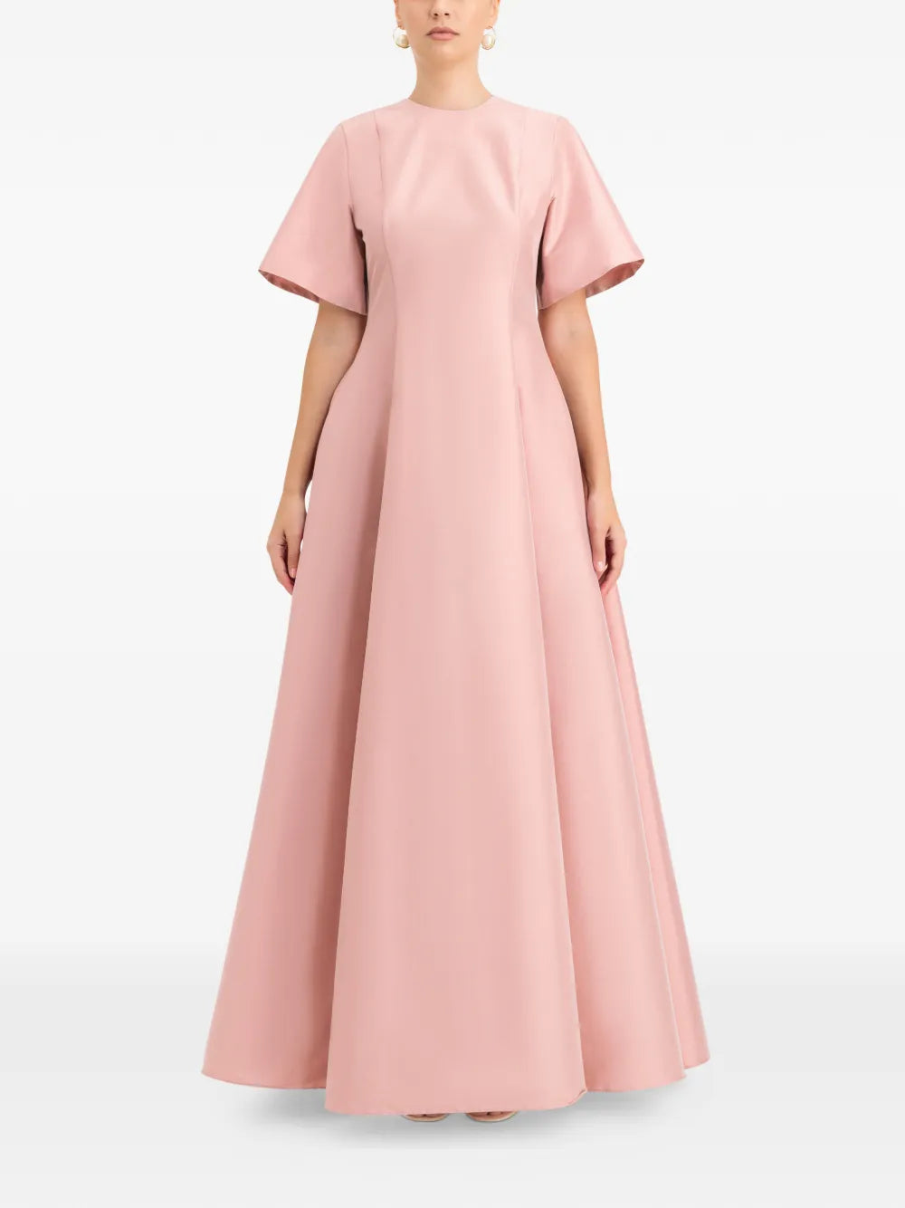 Bernadette Madeline Flared Short Sleeve Maxi Dress