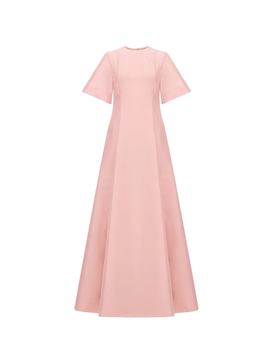 Bernadette Madeline Flared Short Sleeve Maxi Dress