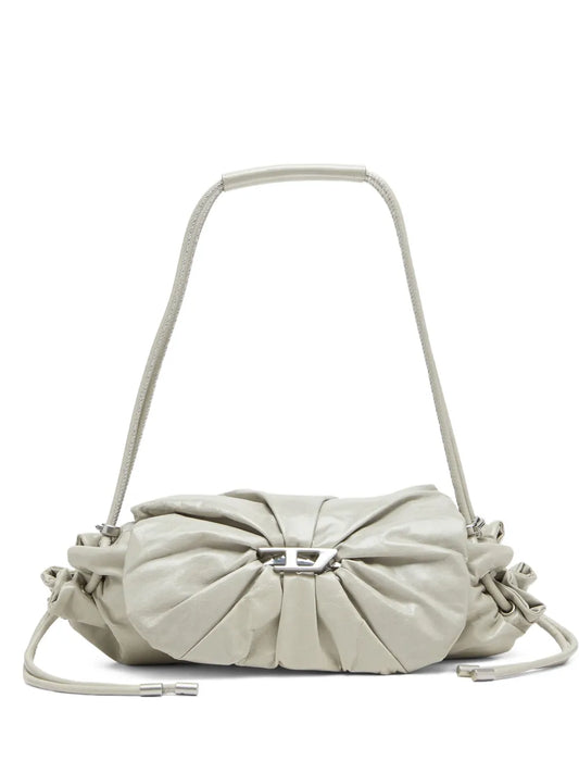 Diesel Scrunch D Leather Shoulder Bag