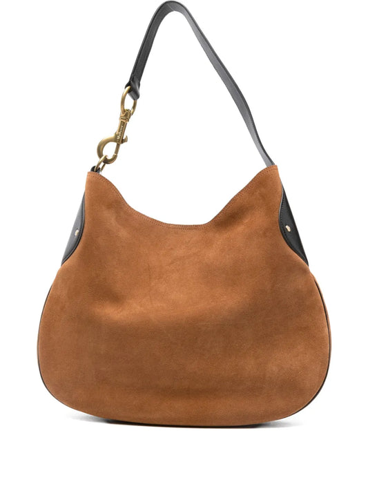 Mulberry Suede Shoulder Bag