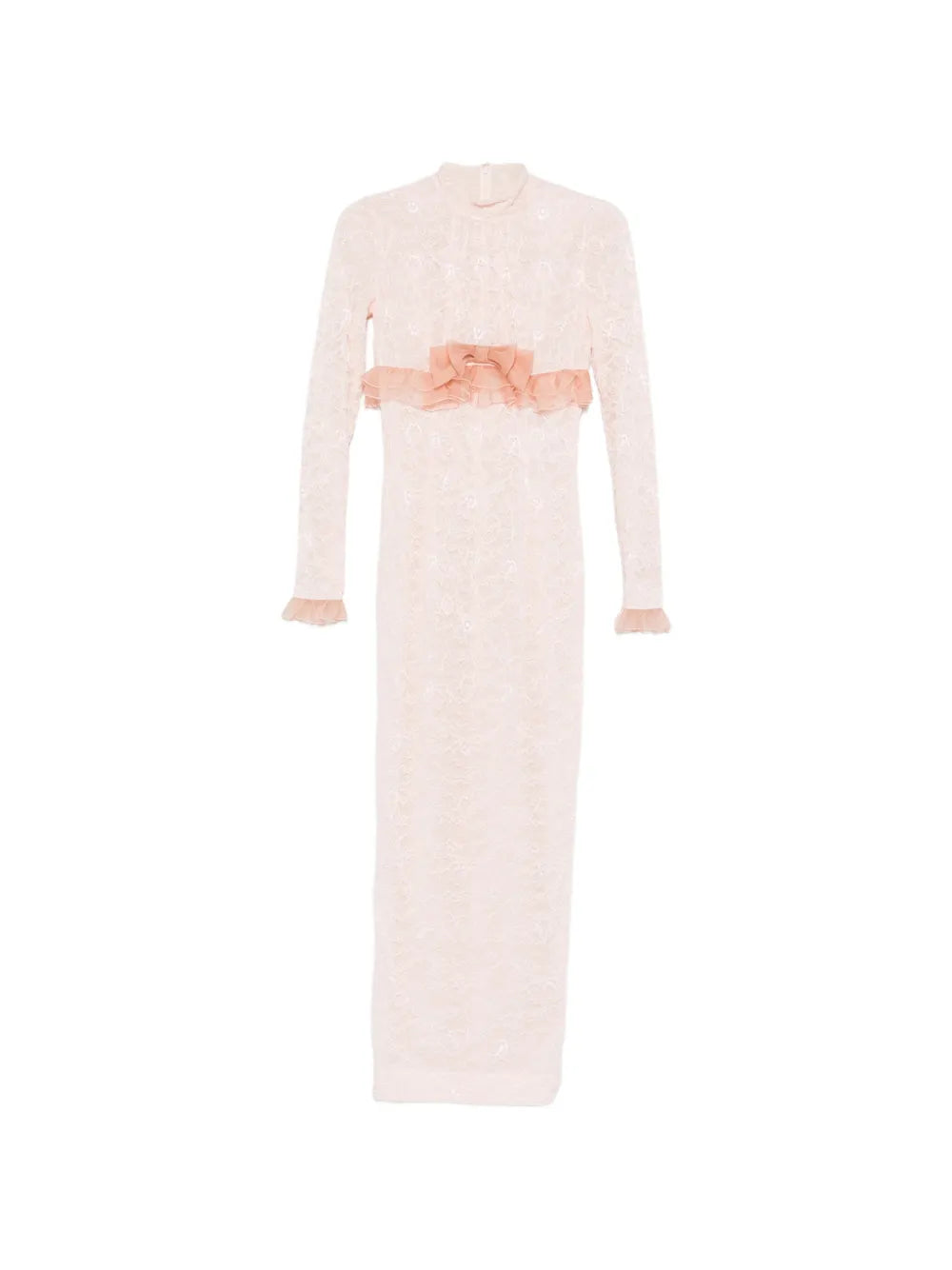 Alessandra Rich Lace Maxi Dress
