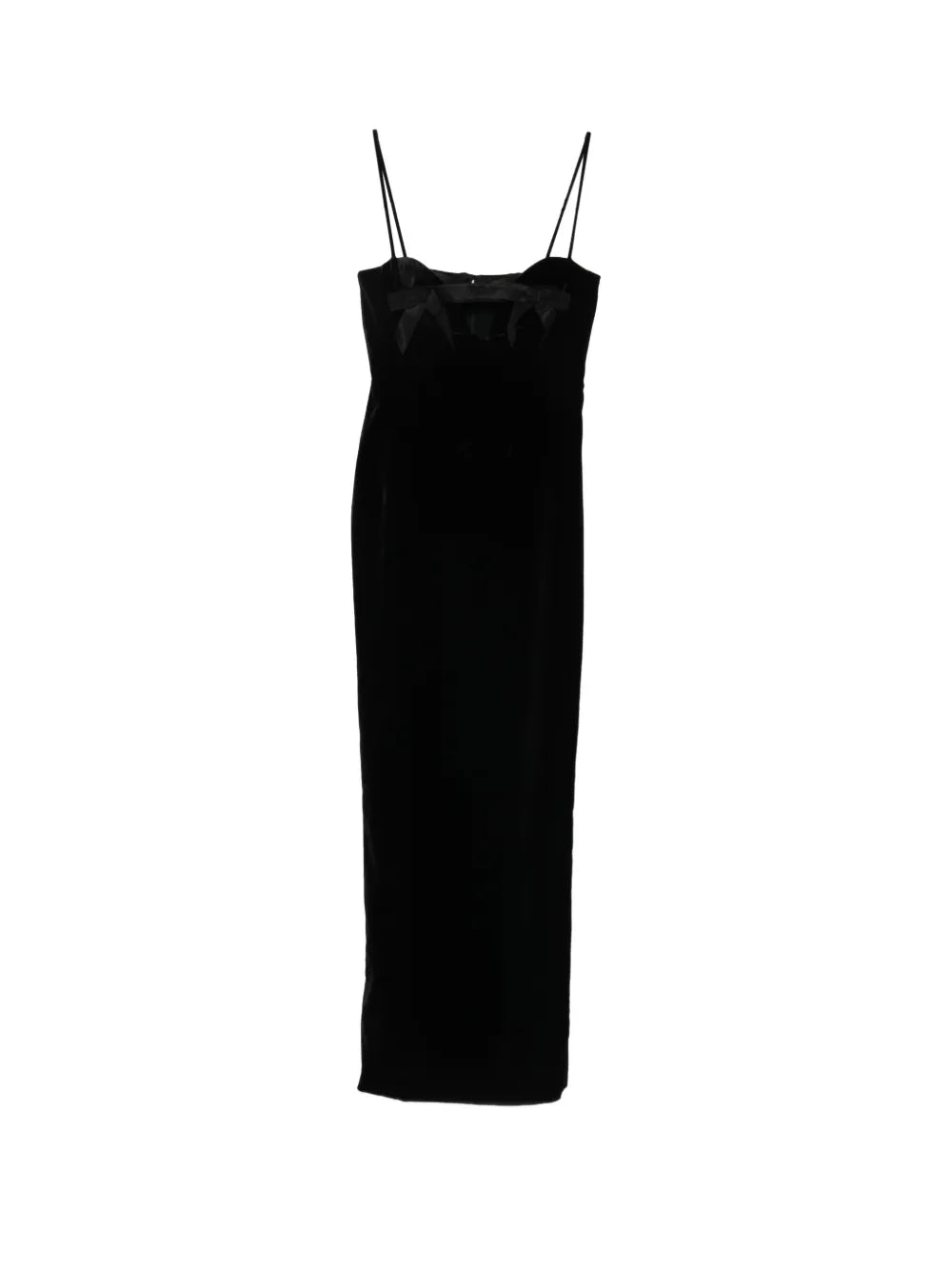 Alessandra Rich Velvet Maxi Dress