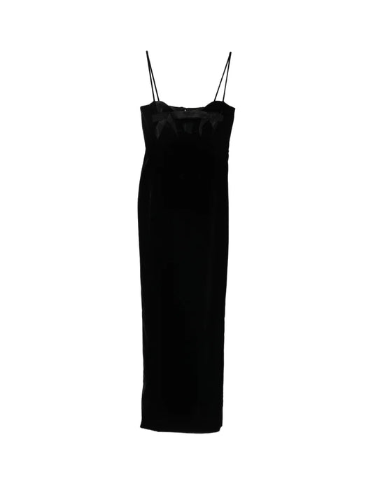 Alessandra Rich Velvet Maxi Dress