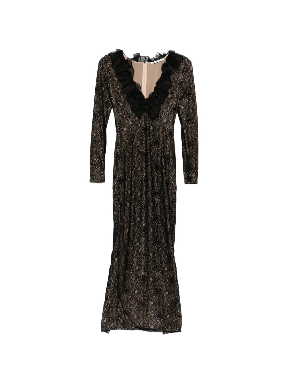 Alessandra Rich Lace Maxi Dress