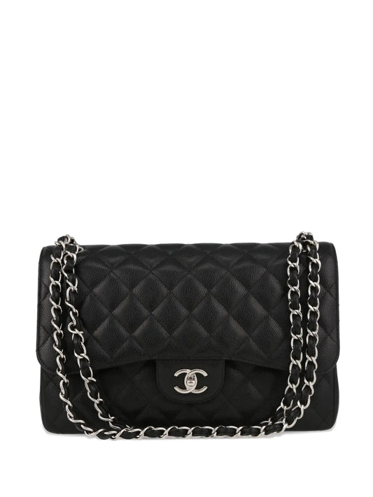 Chanel Pre Owned 2020S Timeless Jumbo Leather Shoulder Bag