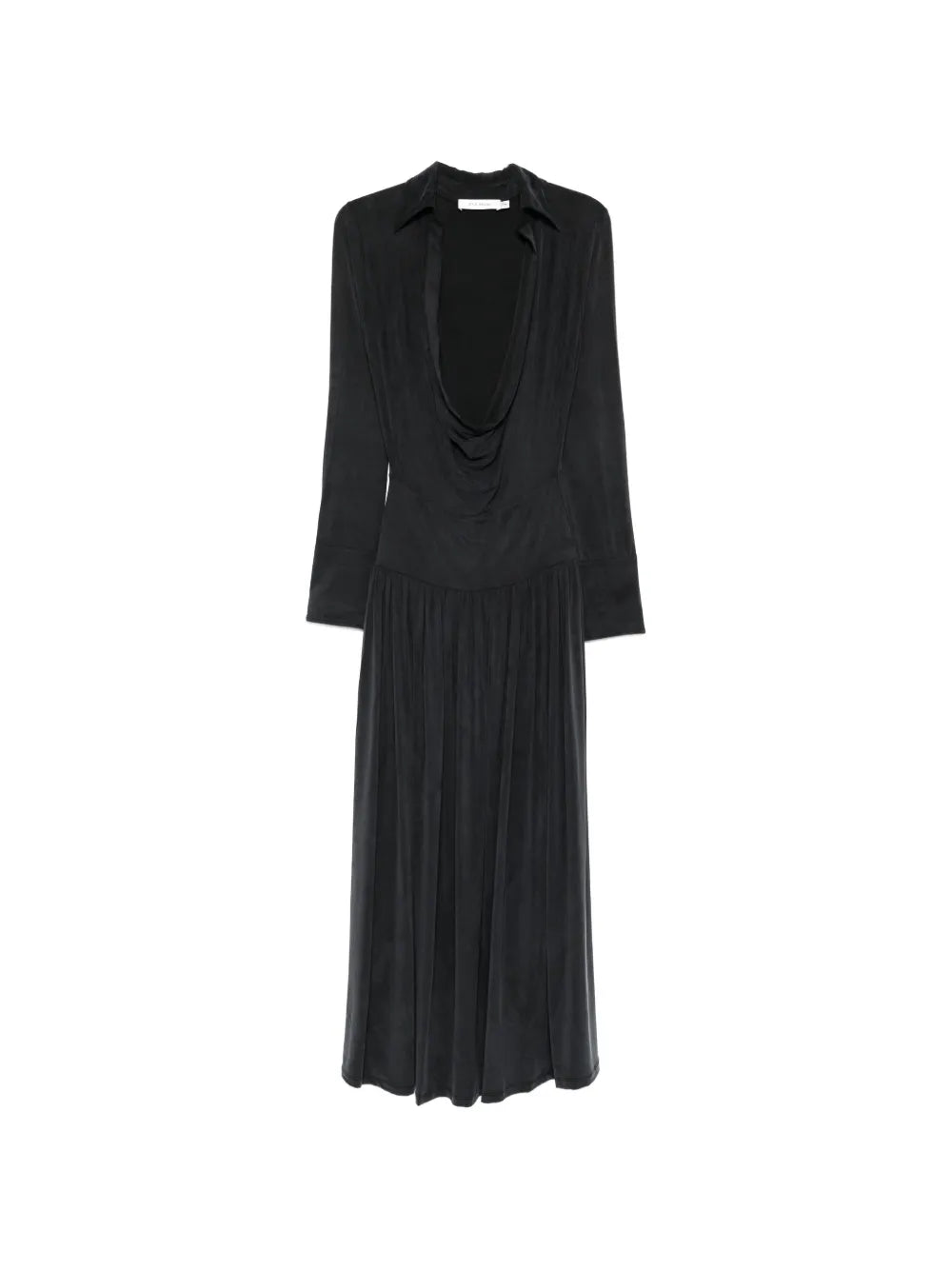 Aya Muse Mer Pleated Midi Dress