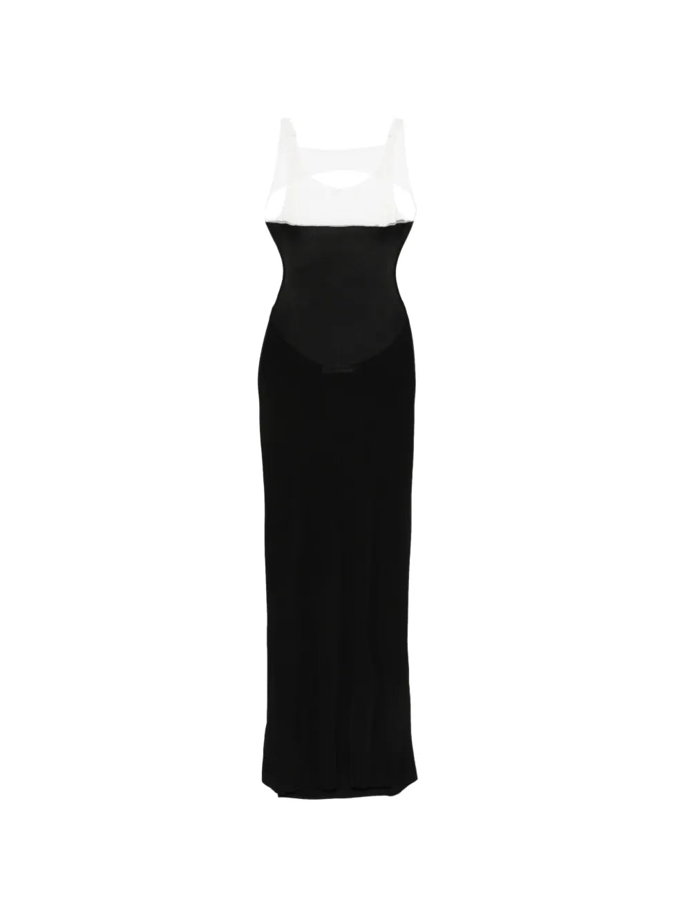 Aya Muse Semi Sheer Maxi Dress