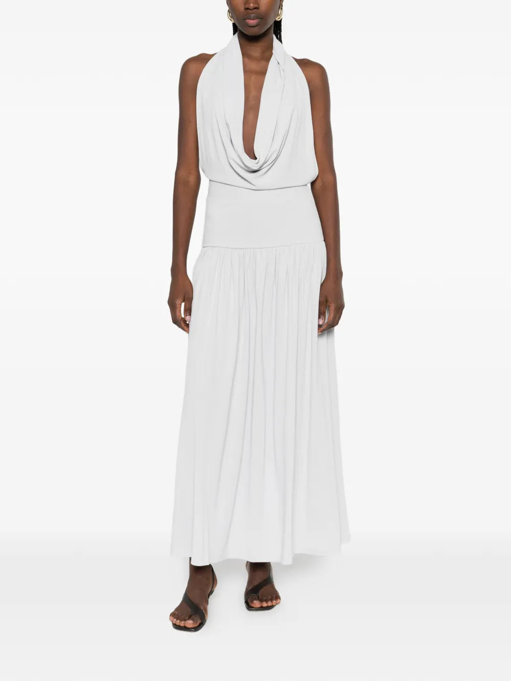 Aya Muse Spoe Pleated Midi Dress