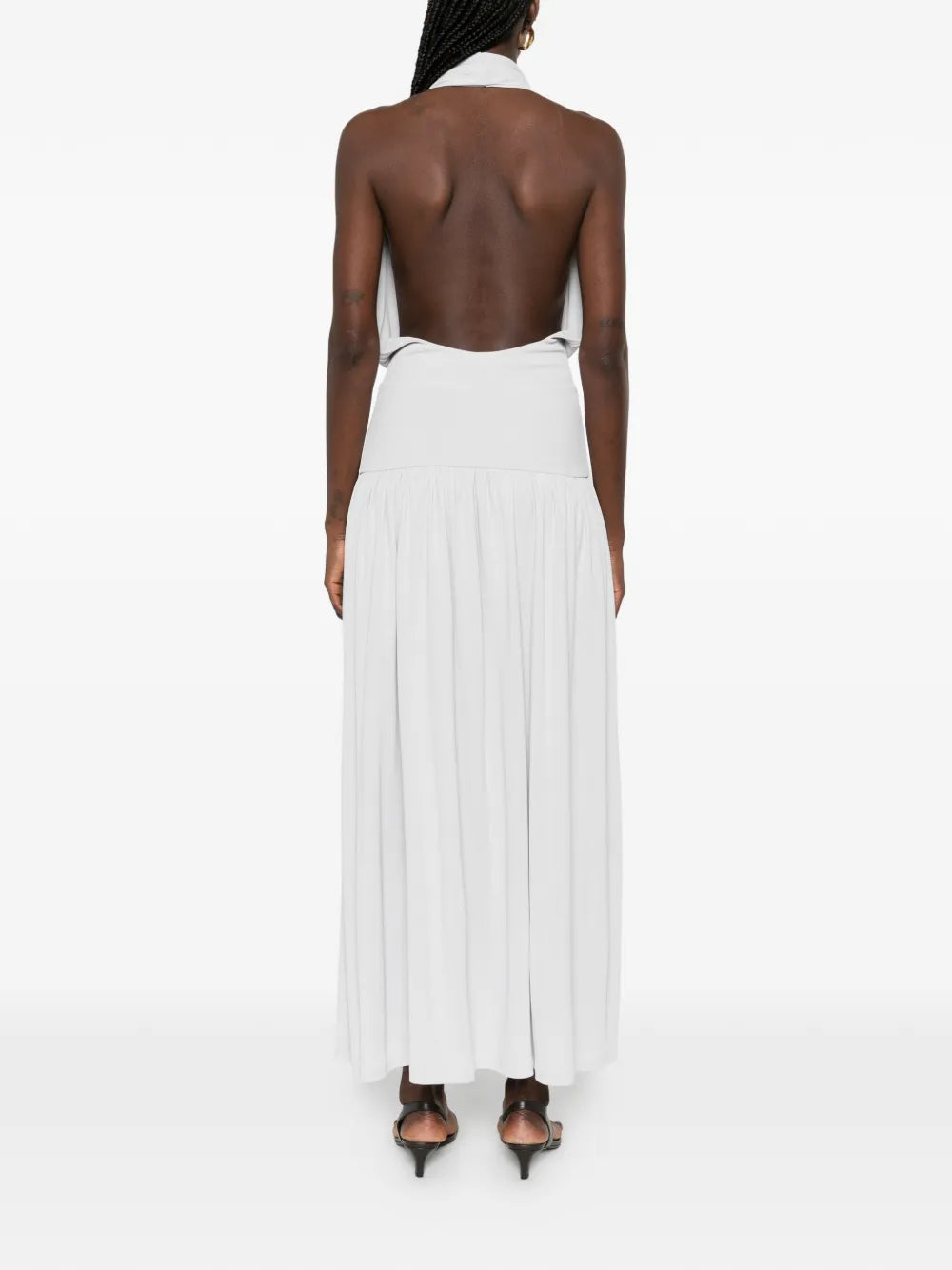 Aya Muse Spoe Pleated Midi Dress