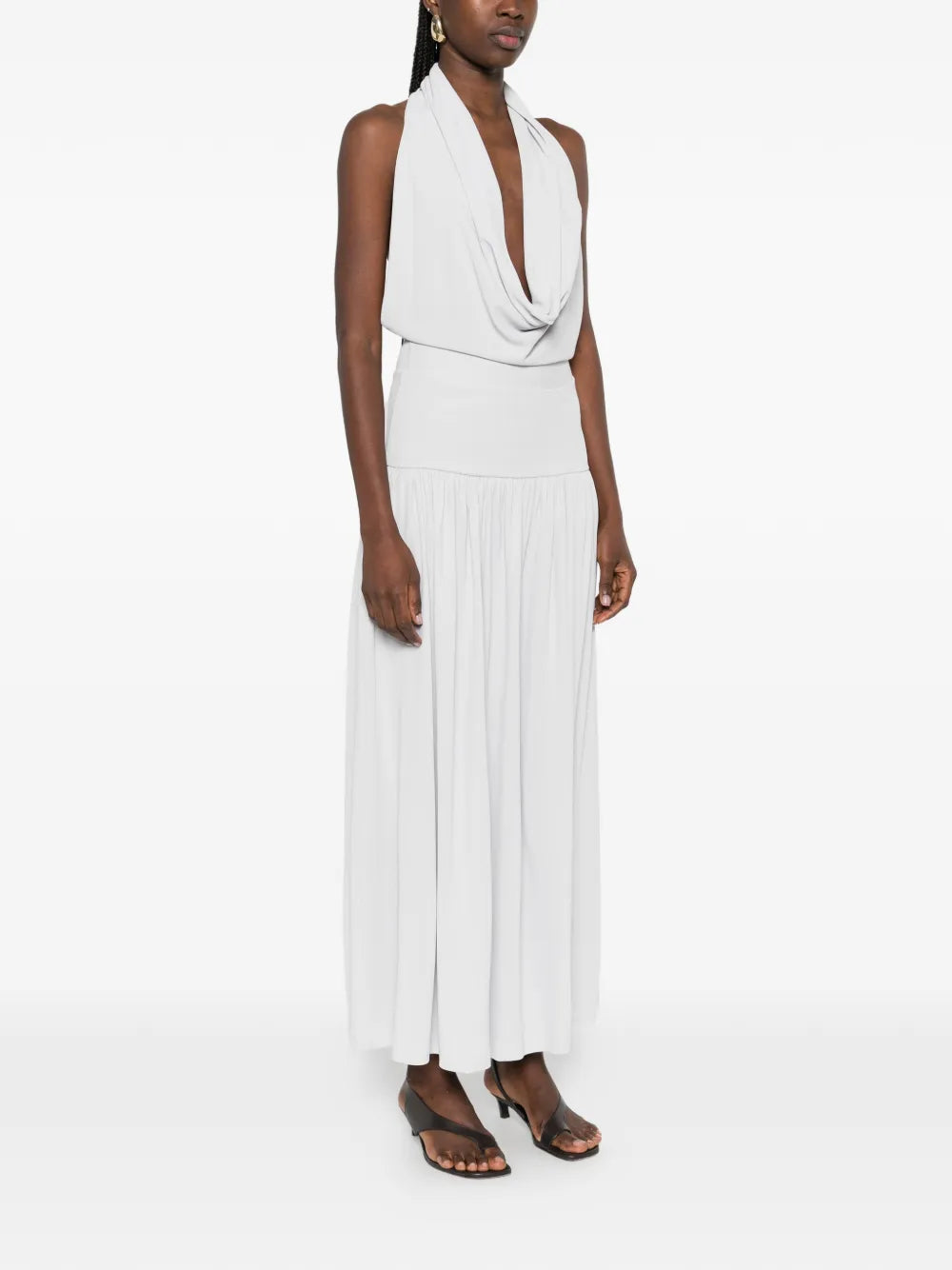 Aya Muse Spoe Pleated Midi Dress