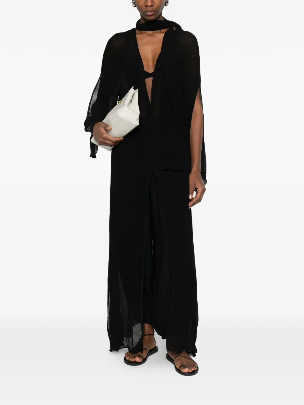 Aya Muse Avira V Neck Maxi Dress