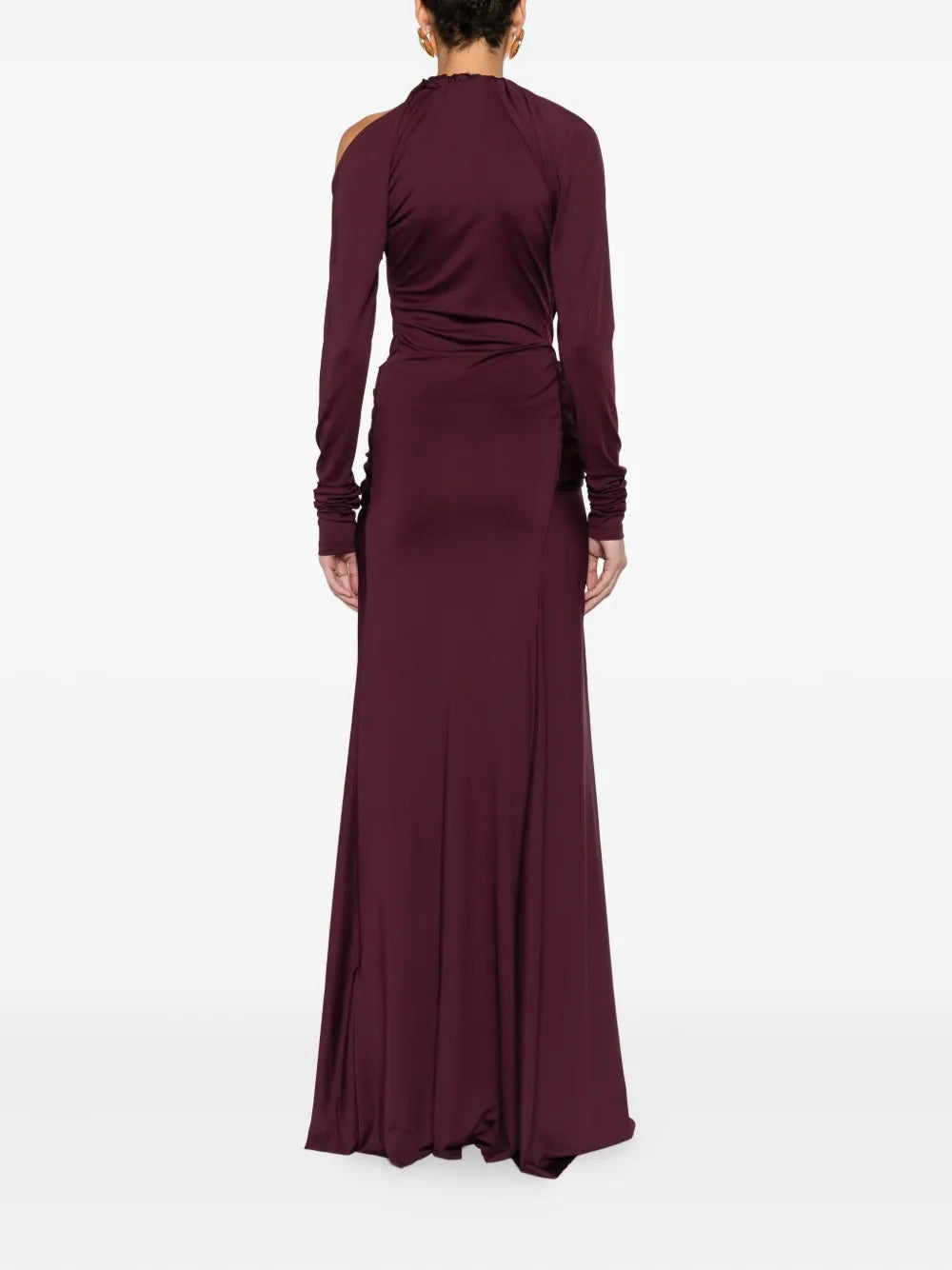 Victoria Beckham Twisted Long Sleeve Dress