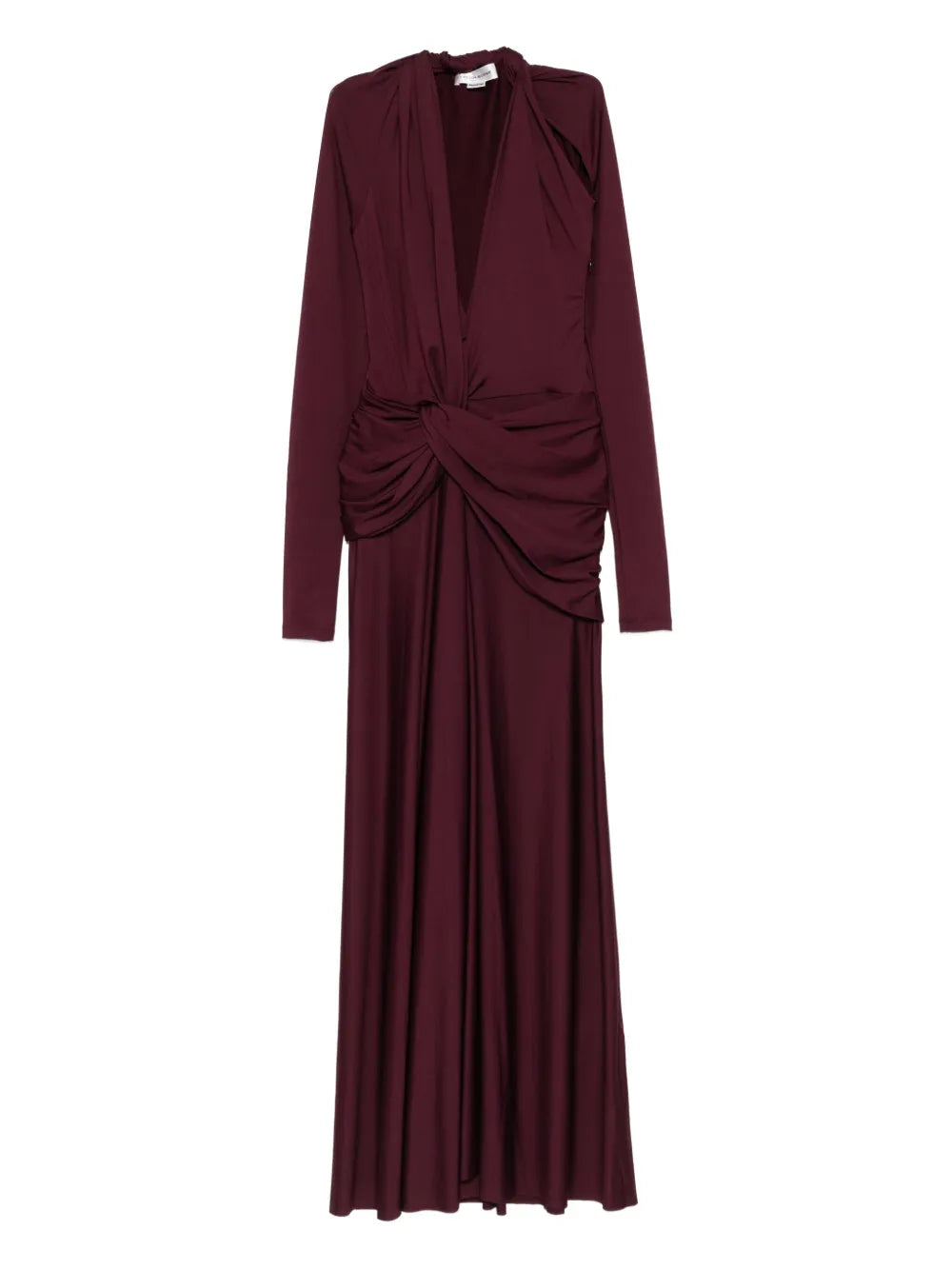 Victoria Beckham Twisted Long Sleeve Dress