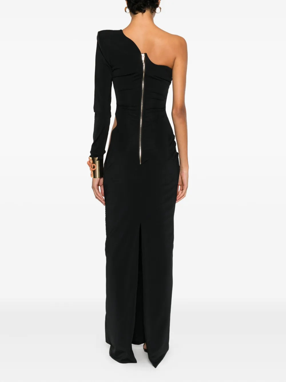 Mitiliane Couture Cut Out One Shoulder Dress