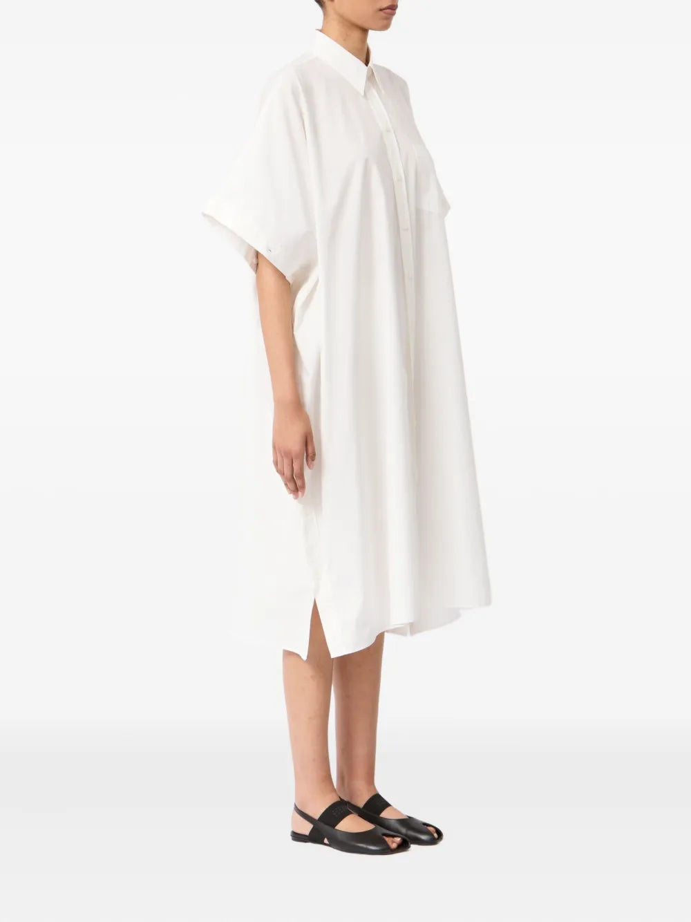 Mm6 Maison Margiela Button Up Midi Dress