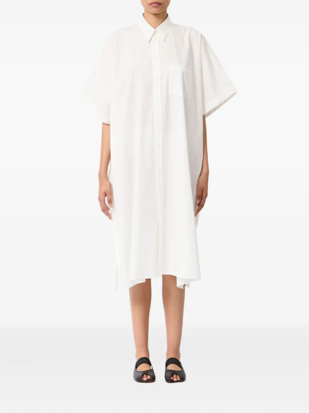 Mm6 Maison Margiela Button Up Midi Dress