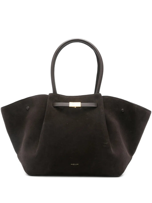 Demellier New York Suede Shoulder Bag