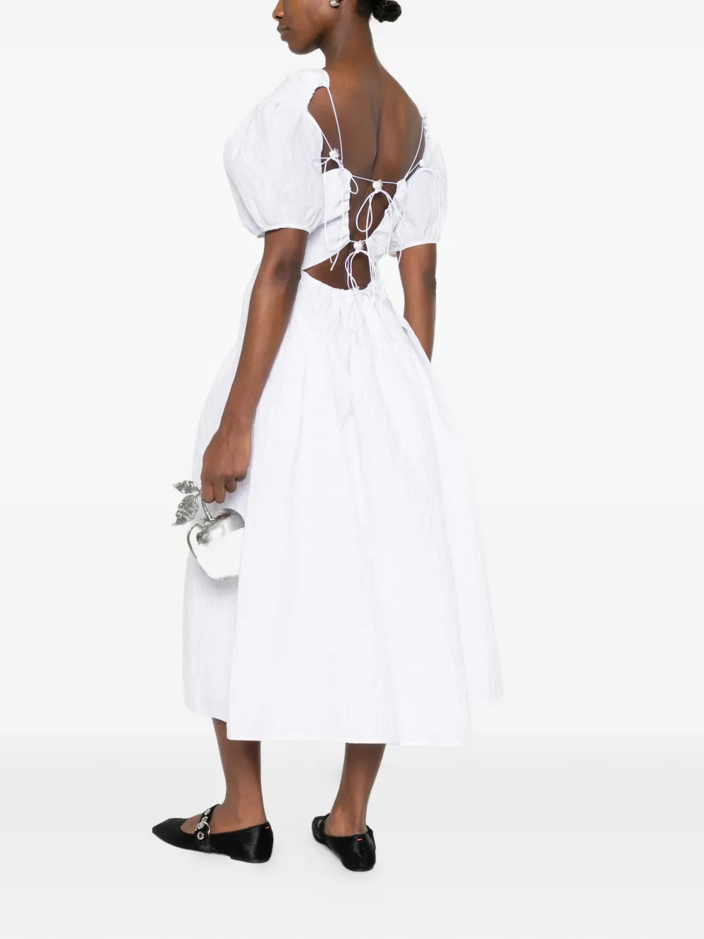 Cecilie Bahnsen Catrine Puffed Midi Dress