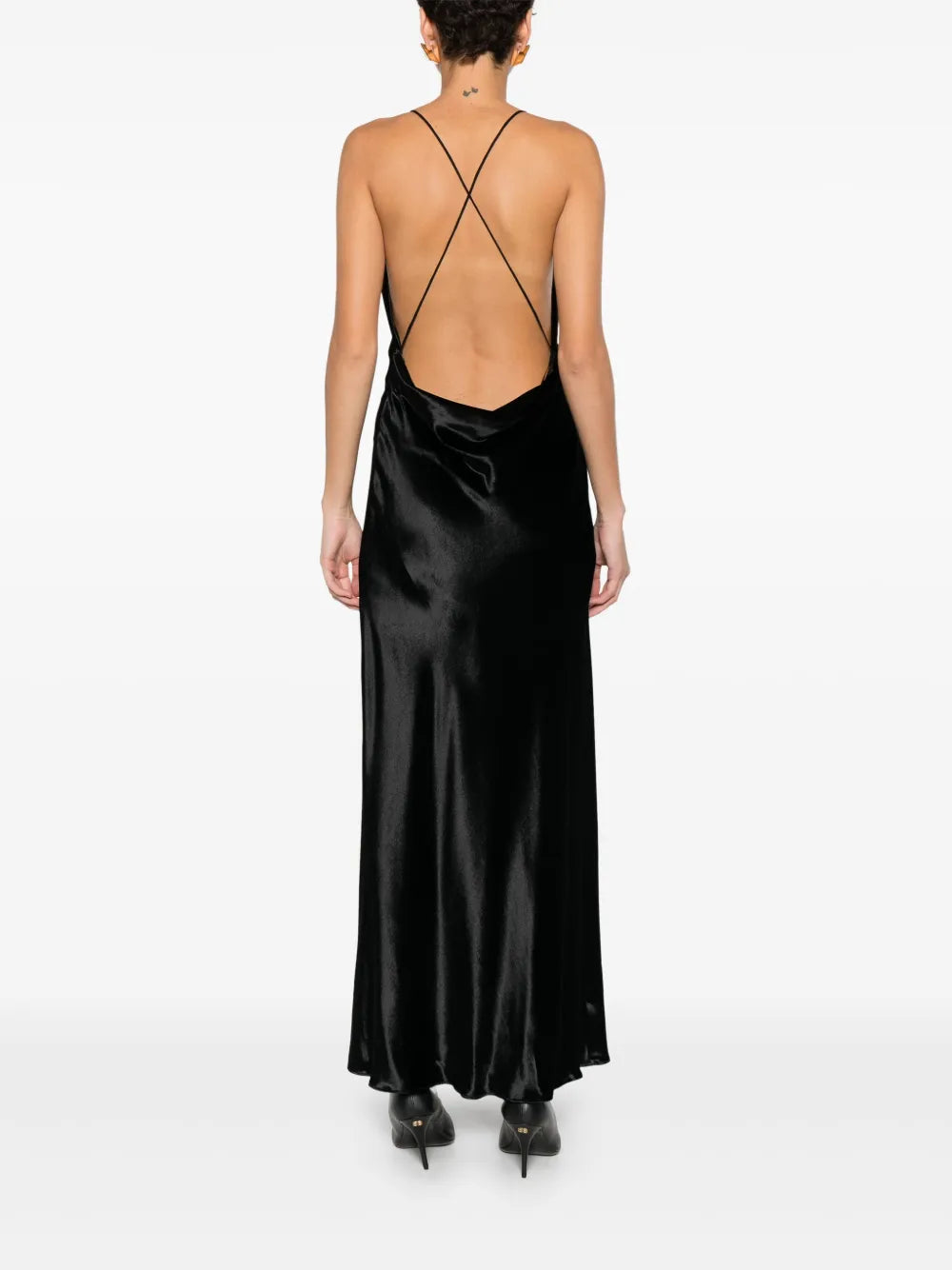 Alberta Ferretti Scoop Neck Dress