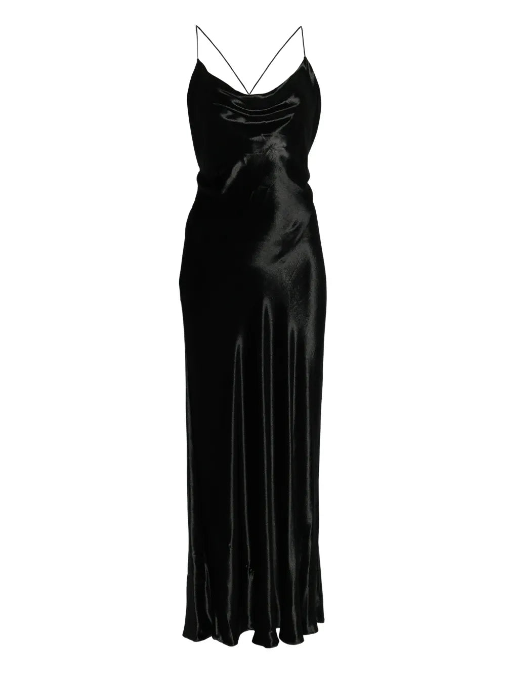 Alberta Ferretti Scoop Neck Dress